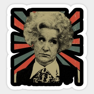 Mrs Slocombe 2 || Vintage Art Design || Exclusive Art Sticker